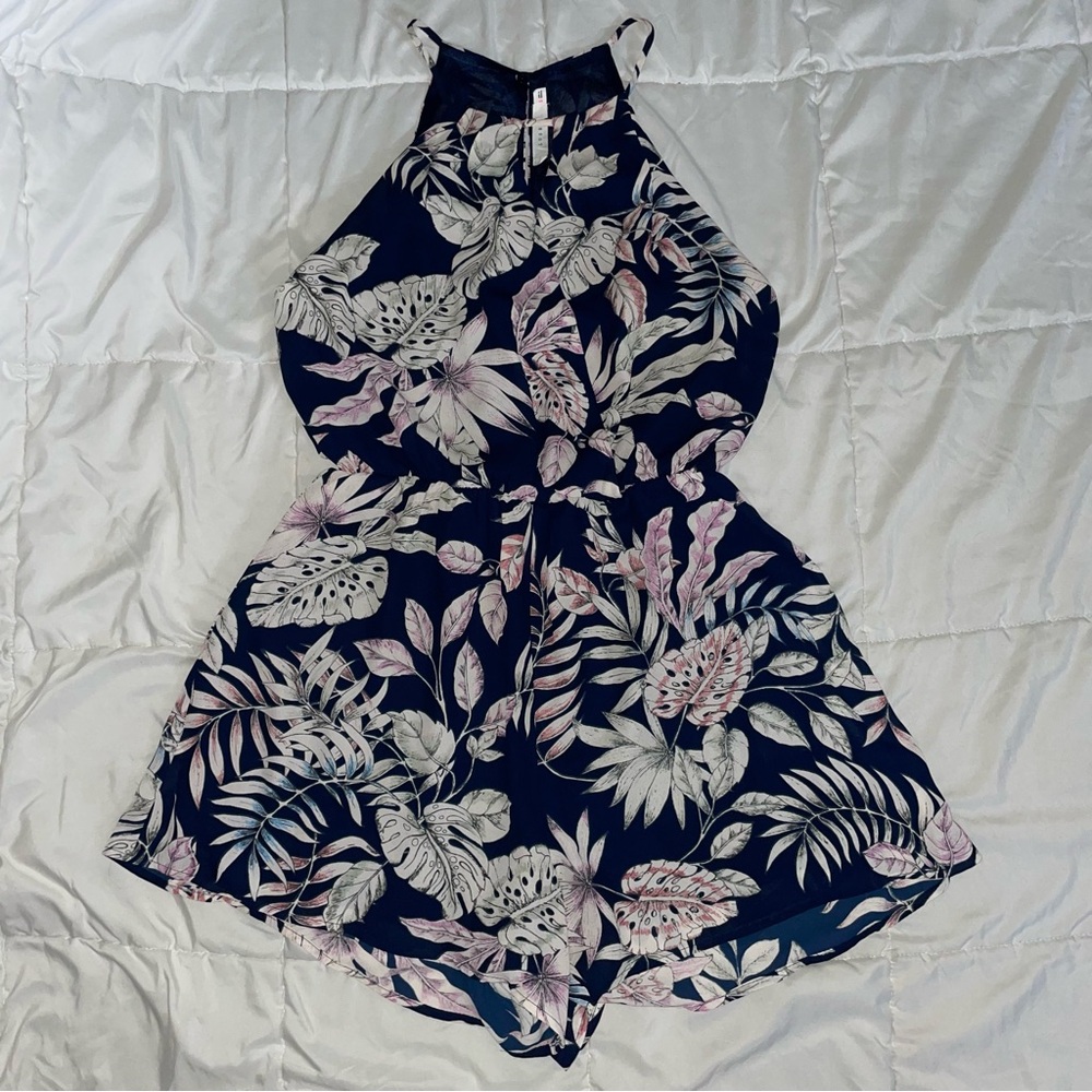 Lush Floral Romper